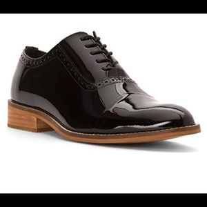 Hardy - Womens patent Oxford shoe